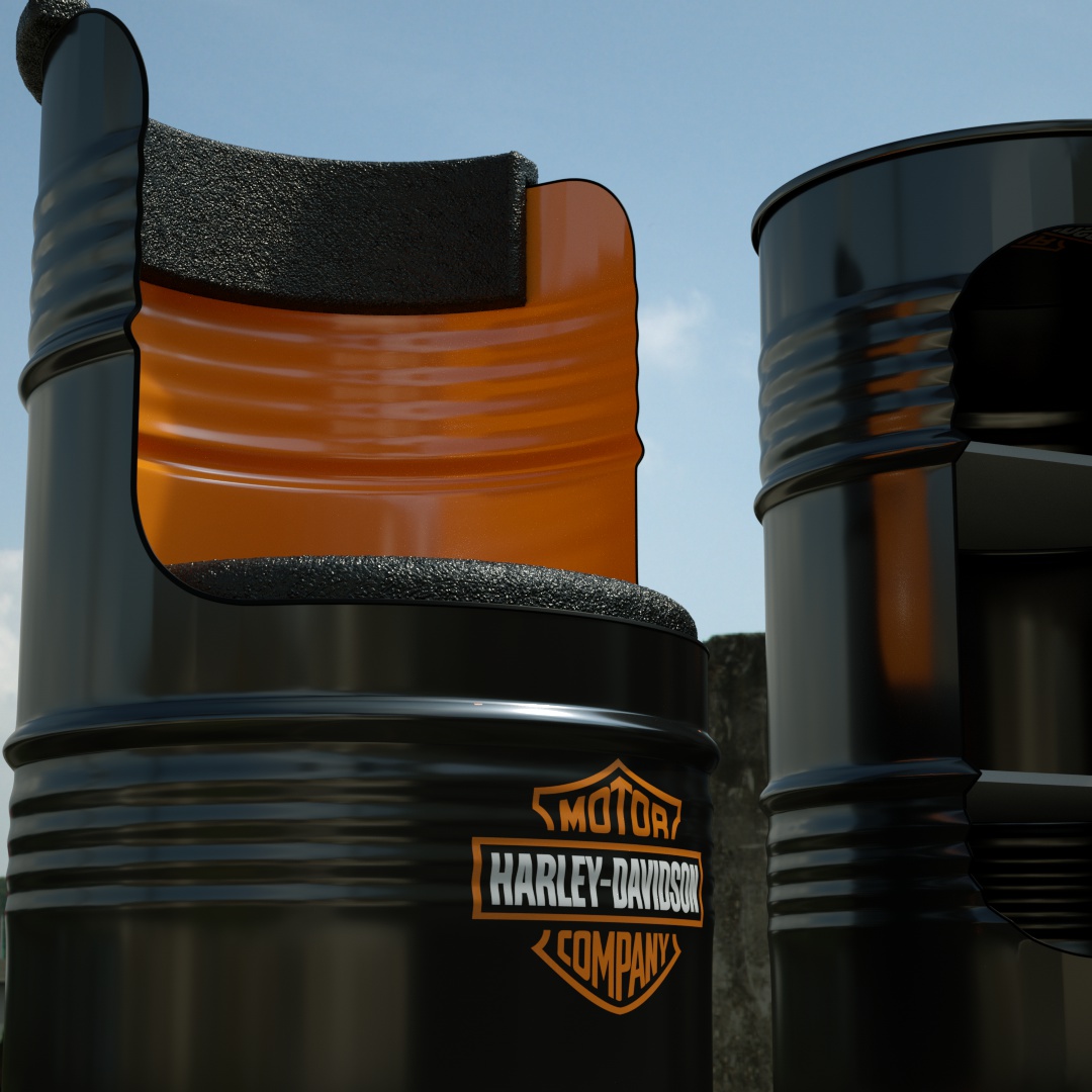 Harley-Davidson бочки insta 3
